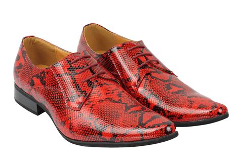 snakeskin leather shoes